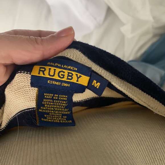 Rugby Ralph Lauren stripe blouse - Picture 2 of 2